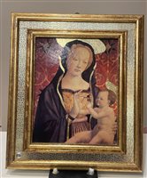 Cuadro Floriddia Gioielli in Madera QUADRO MADONNA CON BAMBINO - QUADRO MADONNA CON BAMBINO